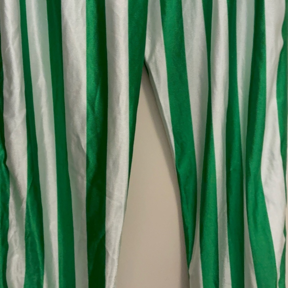 NBA Green and White Striped Casual Bottoms - Picture 4 of 6